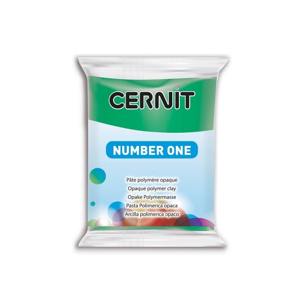 Полимерная глина CERNIT №1 56 г. зеленый
